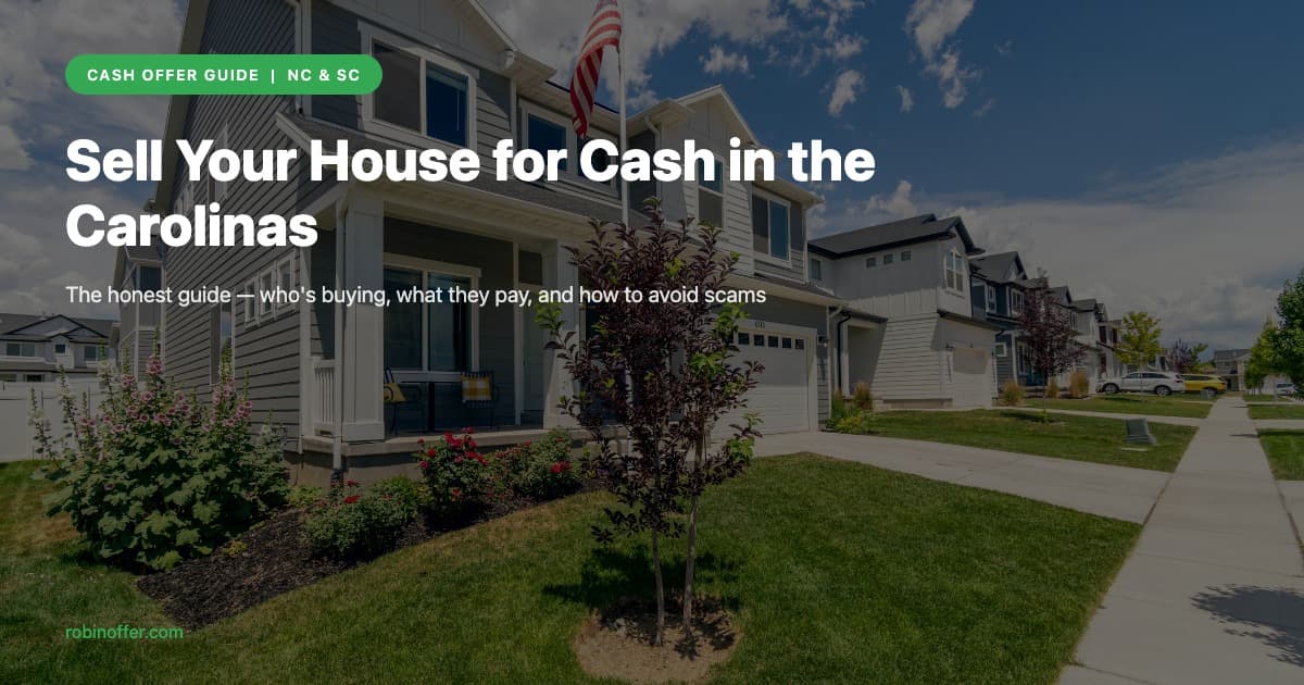 NC & SC homeowner guide cover