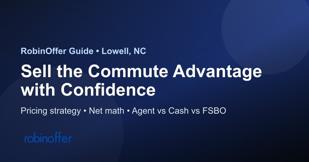 Lowell, NC homeowner guide cover