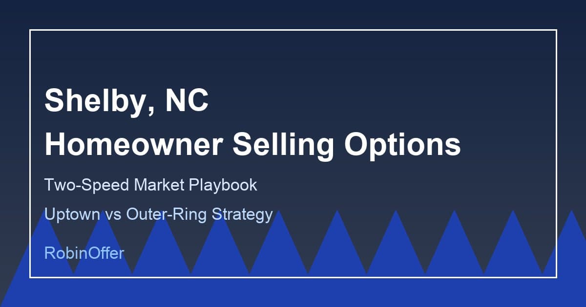 Shelby, NC homeowner guide cover