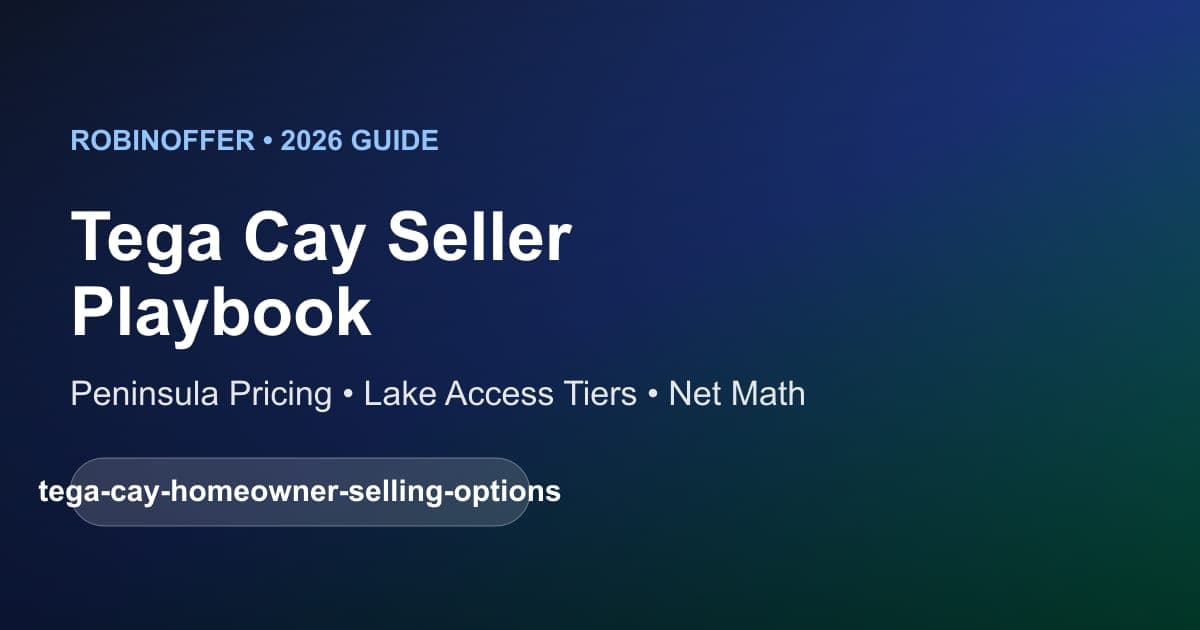 Tega Cay, SC homeowner guide cover