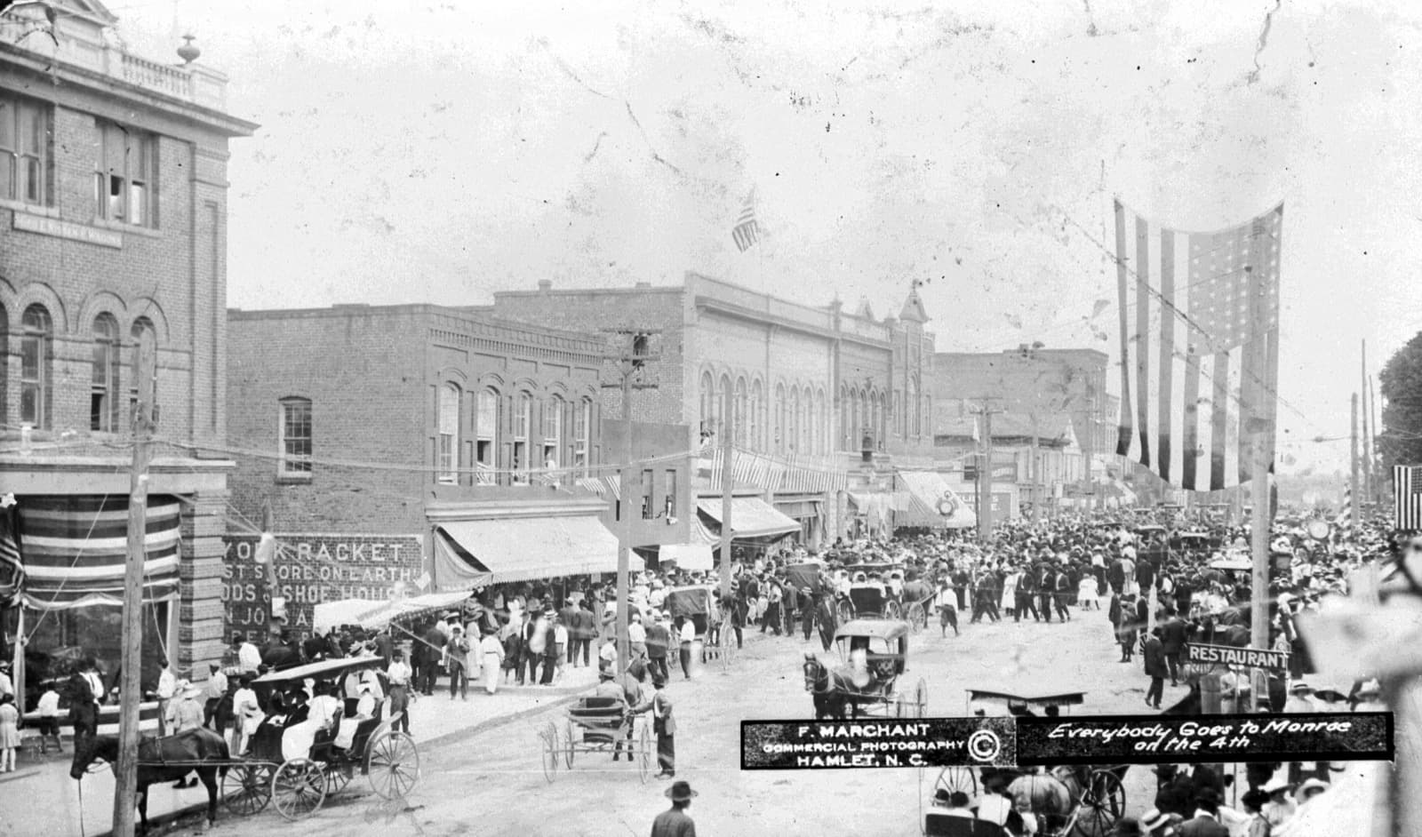 Scene in Monroe, NC
