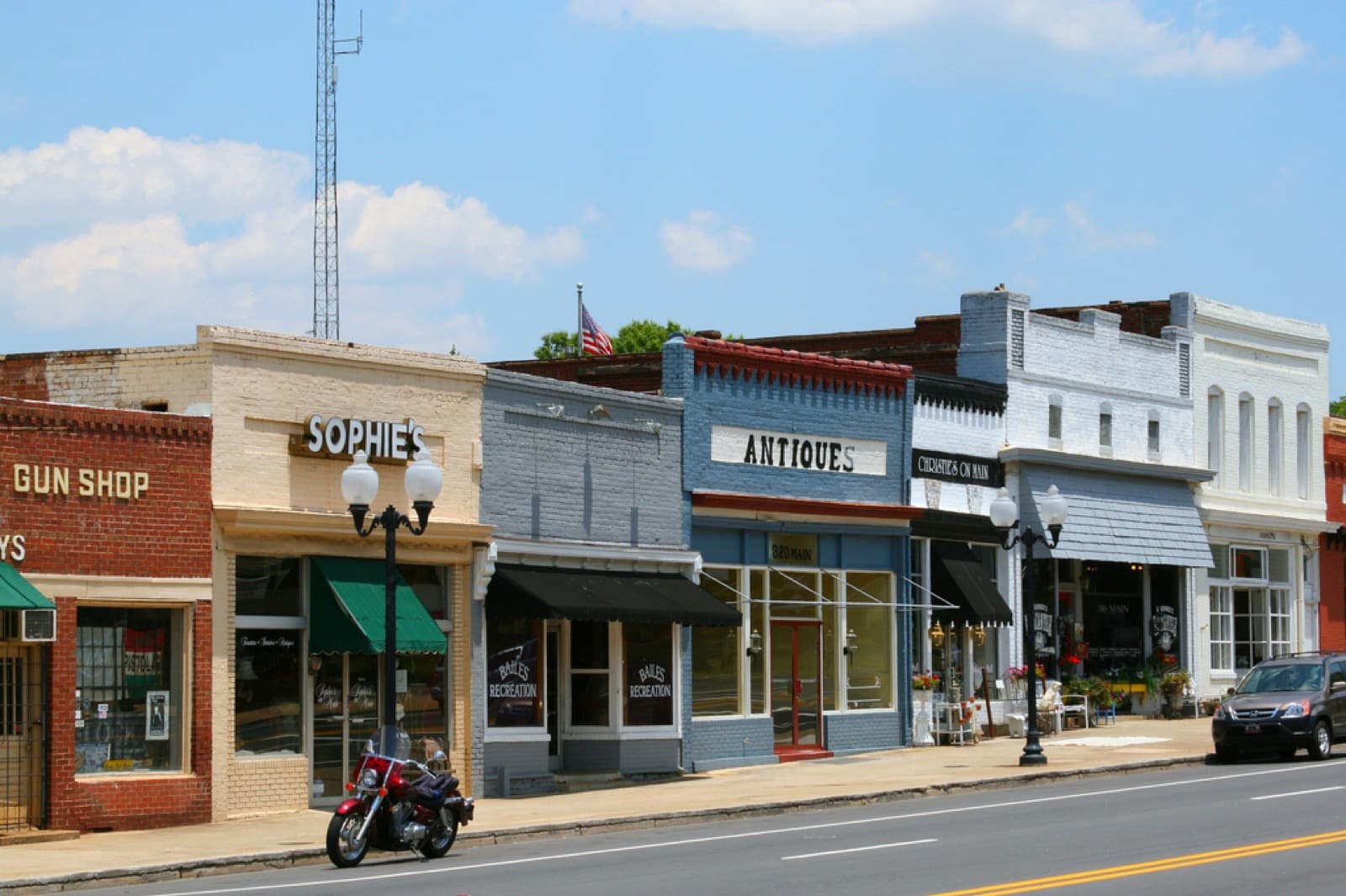 Scene in Pineville, NC